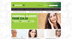 Desktop Screenshot of glassesuk.co.uk